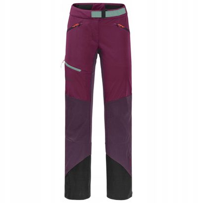 Pantallona skish Jack Wolfskin Alpspitze W 1507531-1014, për femra, poliestër, vjollcë
