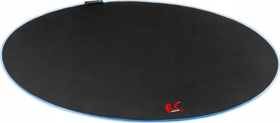 Tapet gaming NanoRS Pad Under Chair RGB RS171, aksesor për karrige lojërash, i zi