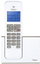 Telefoni pa tel Profoon PDX-8400, zërim HD, identifikim thirrësi, i bardhë