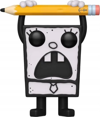 Figurë Funko Pop SpongeBob DoodleBob 1670, vinil, bardh e zi