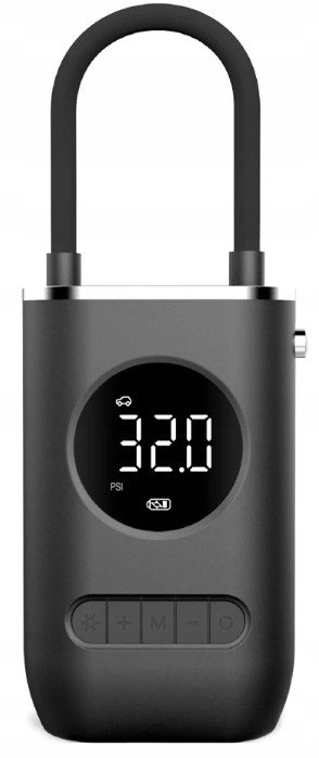 Kompresor portativ pa kabllo Baseus, 10.3 bar, bateri 4000mAh, me elektrik dore