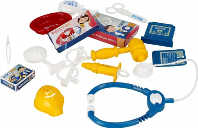 Set lodrash doktori Mega Creative 502501, në valixhe plastike, për kalamaj 3+, transparente