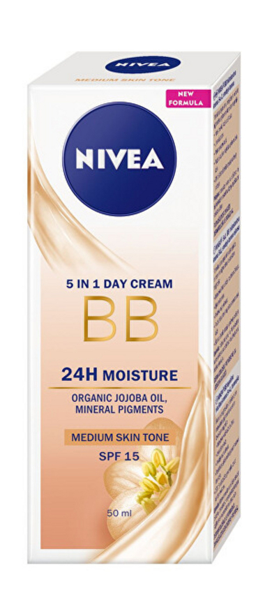 Krem hidratues 5në1 BB SPF 10 Nivea 50 ml