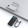 Powerbank me ekran dixhital Baseus Ambilight Overseas Edition, 30000mAh, QC, i zi + kabllo USB-C 65W, 1m, i bardhë