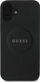 Kapak telefoni Guess GUHMP16SPSAHMCK Saffiano, për iPhone 16 6.1", MagSafe, i zi