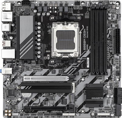 Pllakë amë GIGABYTE B850M DS3H, DDR5, Micro ATX, e zezë