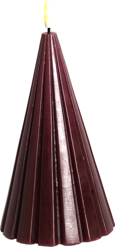 Stoli dekorativ Laura Christmas Tree, 2 cm, burgundy
