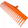 Гребло за градина Saska Garden Universal Pro Orange, пластика, 48 cm, портокалова