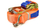 Rrip transporti me ratchet 5T 14m, gjerësi 50mm, portokalli