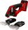 Prerëse bari Einhell Cordless GE-CG 18/100 Li T-Solo, 20 cm, e kuqe