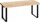 Raft kuzhine Zeller Black Loft, 36cm, metal dhe bambu, i zi