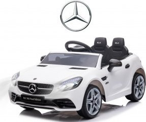 Makina elektrike për fëmijë Milly Mally Mercedes-Benz SLC 300, me telekomandë, multimedia, e bardhë