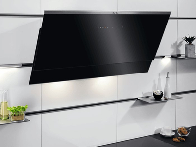 Aspirator muror AEG DVE5971HG, Hob2Hood, xham, i zi