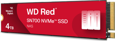 Disk SSD WD Red SN700, 4TB, M.2 2280 PCI-E x4 Gen3 NVMe