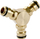 Ndarës zorre Greenmill Aquasystem Brass Tee GB1015C, prej bronzi, 3 dalje, ngjyrë bronzi