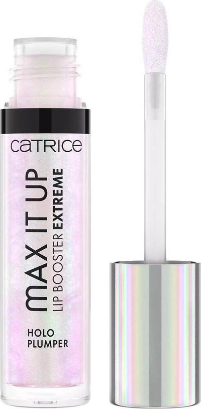 Lip gloss Catrice Max It Up Lip Booster Extreme 050 Beam Me Away, volumizues, 4ml, rozë holografik