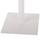 Bazë tavoline alumini HM475.02, kryq 48x48cm, 73cm, e bardhë matte