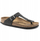 Sandale Birkenstock Gizeh NU, lëkurë e vajosme, regular, të zeza