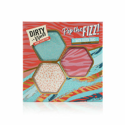 Set bomba për vaskë Dirty Works Pop The Fizz!, 3 copë