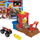 Set lojërash Mattel Hot Wheels Launcher HNB90, Monster Trucks, me pistë, shumëngjyrësh