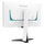 Monitor ViewSonic XG272-2K-OLED, 27”, QHD, 240Hz, i bardhë