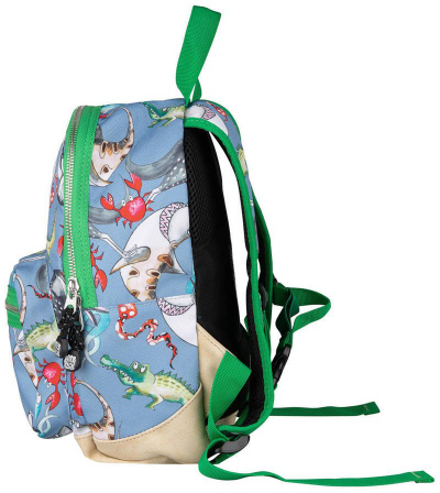 Çantë shpine Backpack, përditshme, me rripa të rregullueshëm, e zezë