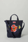 Çantë shpatulle Kenzo Large Broke Boy, me print grafik, rrip i rregullueshëm, blu navy
