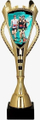 Kupë garash Victoria Sport, plastike, 41.5cm, e artë