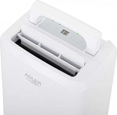 Avullues lagështie me kompresor Midea 10L, kapacitet 10L 24h, i bardhë