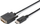 Adapter AV Digitus AK-990900-020-S, DisplayPort në DVI-D, Full HD 1080p, i zi