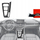 Folie interieri Grizz Protector Carbon Glossy për Audi A4 B9 2014-2018, tunel qendror, efekt karbon me shkëlqim, e zezë