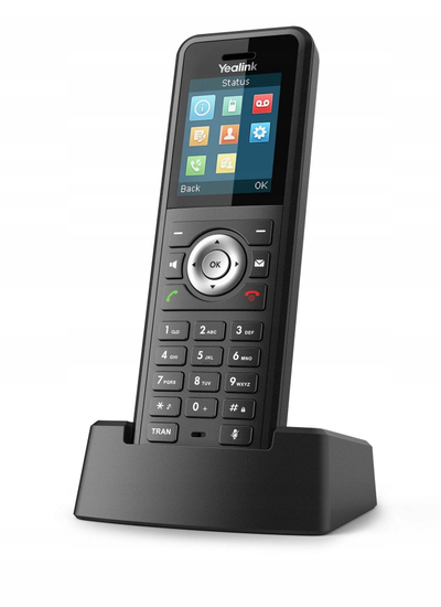 Telefon DECT Yealink W59R PRO, IP67, ekran me ngjyra, i zi