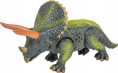 Lodër dinozaur Smily Play Tyrannosaur, me drita, me tinguj, shumëngjyrësh