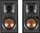 Bokse bookshelf Klipsch R-51PM, Bluetooth, me amplifikator mrena, të zeza