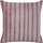 Jastëk dekorativ AGAPANTHUS Velvet Cushion Striped, 45 x 45 cm, me vija, rozë