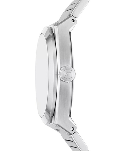 Orë dore për burra Fossil Everett FS6056, e argjendtë