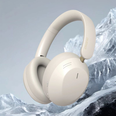 Kufje wireless Dudao X22 Max, Bluetooth, ANC, bezhë