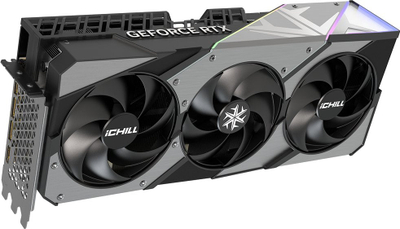 Kartë grafike Inno3D GeForce RTX 5070 Ti iCHILL X3, 16GB GDDR7, 3 ftohsa, e zezë
