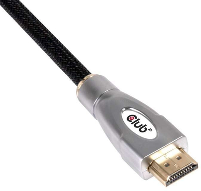 Kабел HDMI Club3D Premium, 5m, 4K 60Hz HDR, црн