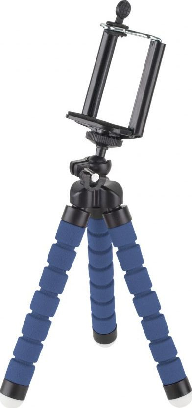 Tripod për telefon dhe kamerë Kruger&amp;Matz KM1366, këmbë fleksibile, deri 700g, i zi