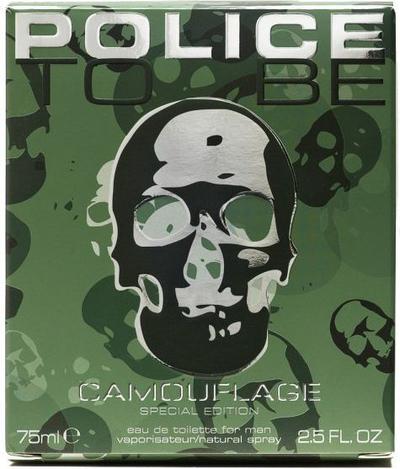 Parfum Police To Be Camouflage Men EDT, 75ml, për meshkuj