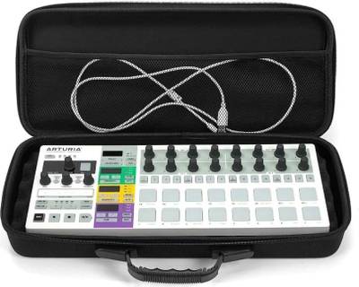 Çantë mbrojtëse Analog Cases PULSE për Arturia BeatStep Pro, trup i fortë, xhep për aksesorë, e zezë