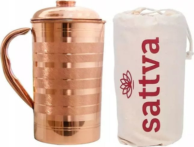 Koshi Sattva kupë bakri me vija, 1.25 L, ngjyrë bakri