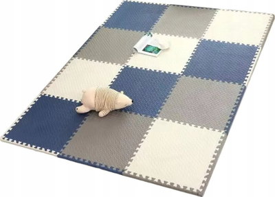Dyshek puzzle për palestër Floor Mat FT57A, shkumë EVA, 180x180cm, shumëngjyrësh