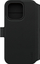 Mbulesë telefoni CARE by PanzerGlass Case Feature Tango 2‑në‑1 Portofol, për iPhone 16 Pro, lëkurë vegane, e zezë