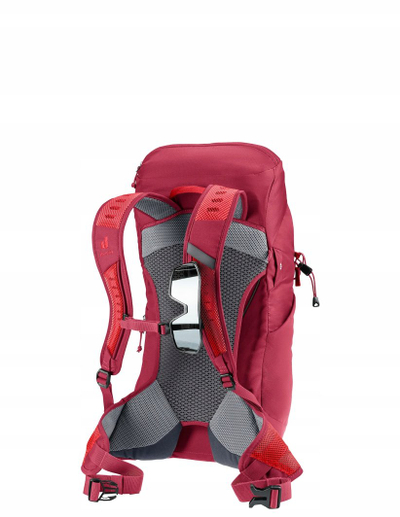 Çantë shpine turistike Deuter AC Lite 24, 24L, sistem Aircomfort, e kuqe cherry