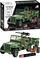 Set ndërtimi COBI Willys MB me rimorkio Executive Edition 2804, 1:12, 1580 copa, jeshile ushtarake