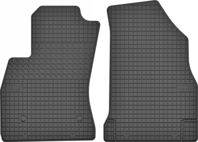 Tapete gome automjeti GeyerHosaja, për Fiat Doblo II, komplet, të zinj