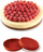 Formë tortë Silikomart SFT128/C, silikoni, 11", e kuqe