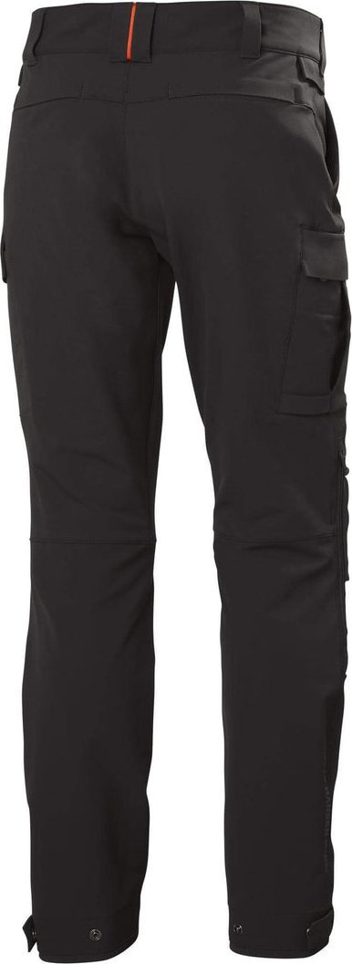 Pantallona pune Helly Hansen Kensington CNCT Stretch, elastike 4-way, me xhepa për gjunjore, të zeza
